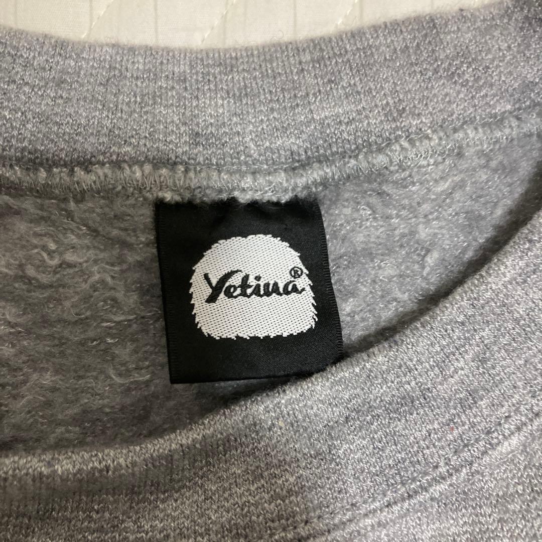 yetina スウェットトレーナー　イエティナ　リラックスフィット　Lサイズ