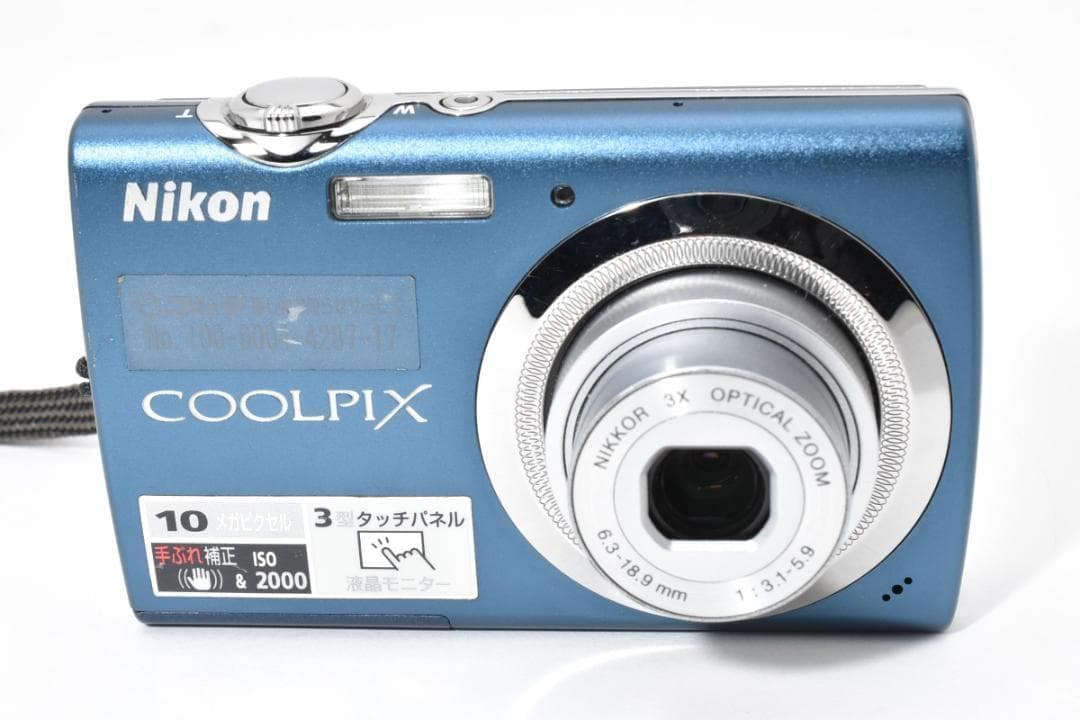 ニコン　Nikon COOLPIX S230 ブルー 《元箱付属・動作確認済み》