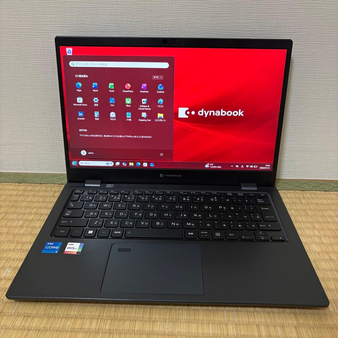 東芝 2022年モデル 第11世代 i5 FHD/16G/軽型 office