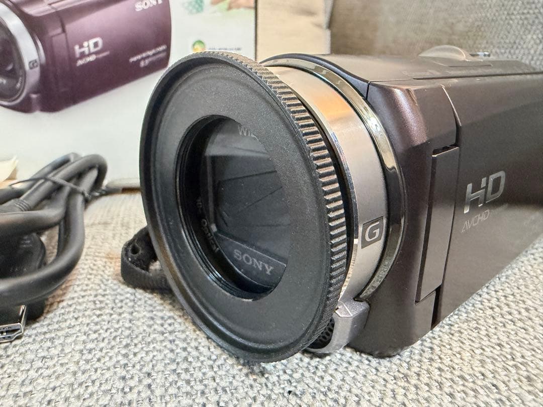 SONY HDR-CX430V ビデオカメラ本体 中古美品　オプションあり