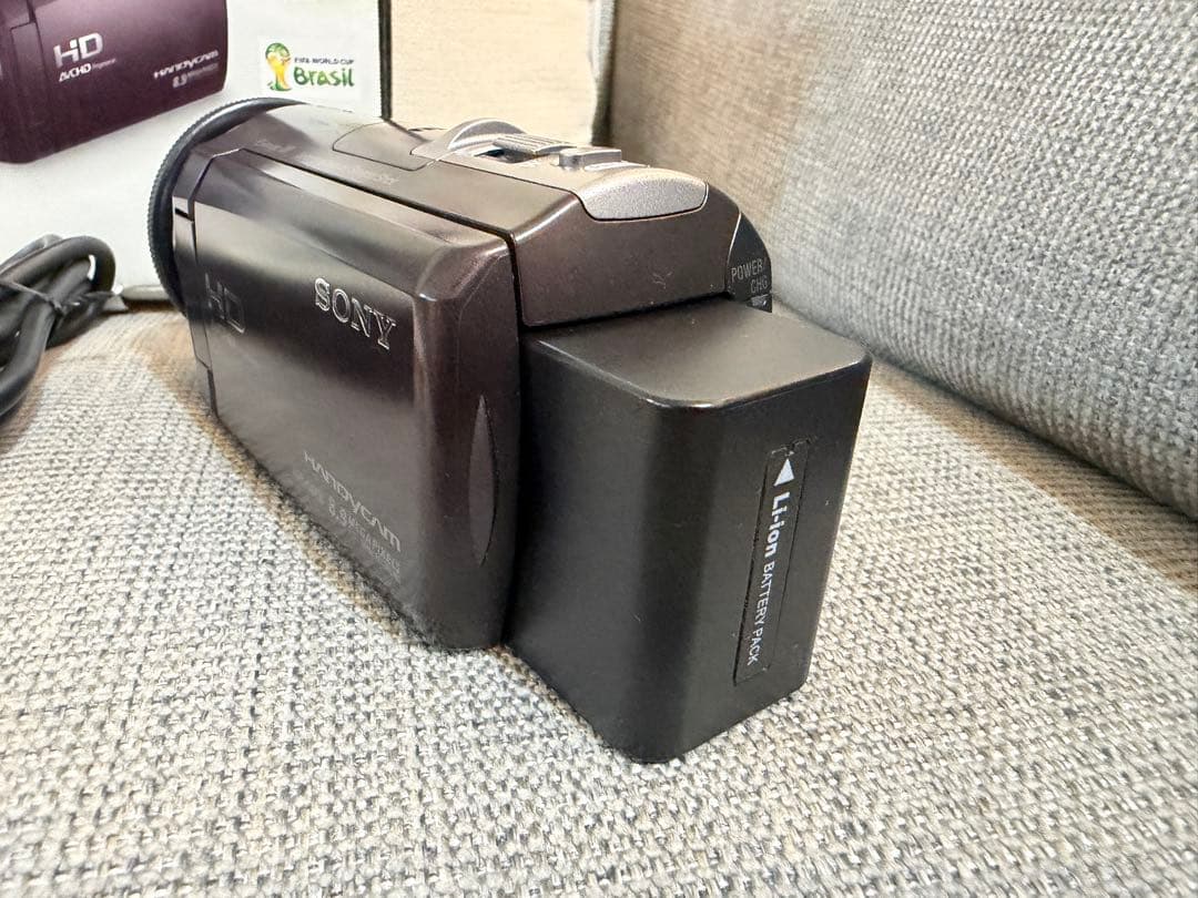 SONY HDR-CX430V ビデオカメラ本体 中古美品　オプションあり