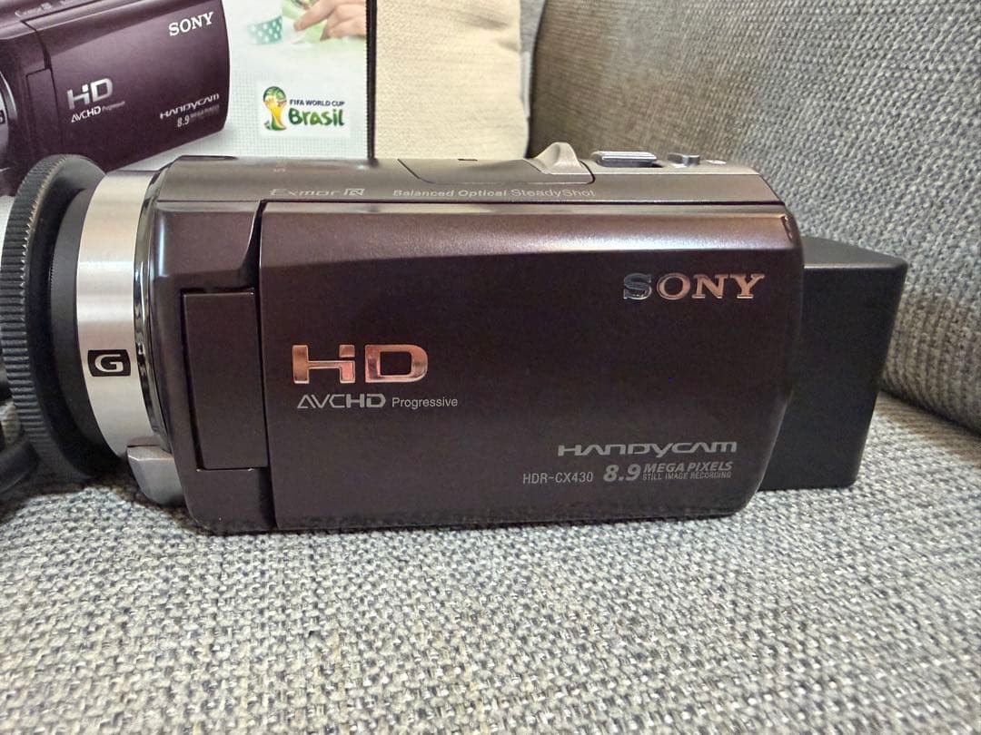 SONY HDR-CX430V ビデオカメラ本体 中古美品　オプションあり