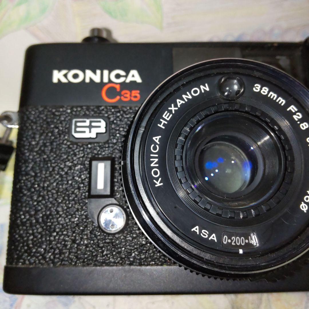 ☆☆文字消無し 露出計OK❕極上美品 完動品☆☆ ピッカリコニカ C35 EF