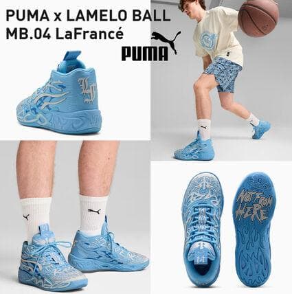 希少バスケシューズPUMAxLAMELO BALL MB.04 LaFrance