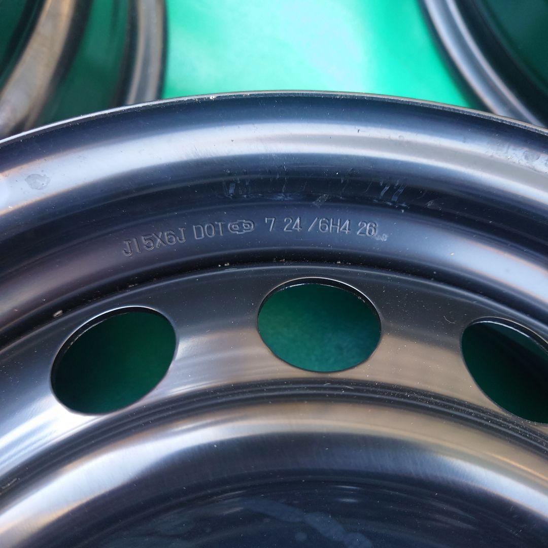 トヨタ　カローラツーリング純正　鉄ホイール　新車外し