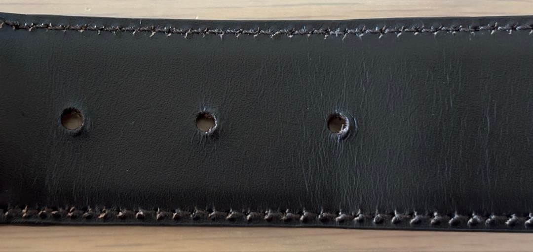 GUCCI 赤 レザー ベルト GGロゴ　ゴールド