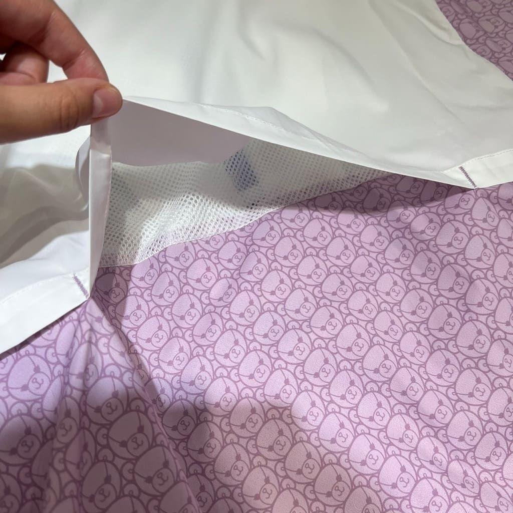 35％OFF！新品サマンサゴルフ アイミーちゃんウィンドジャケット ラベンダー