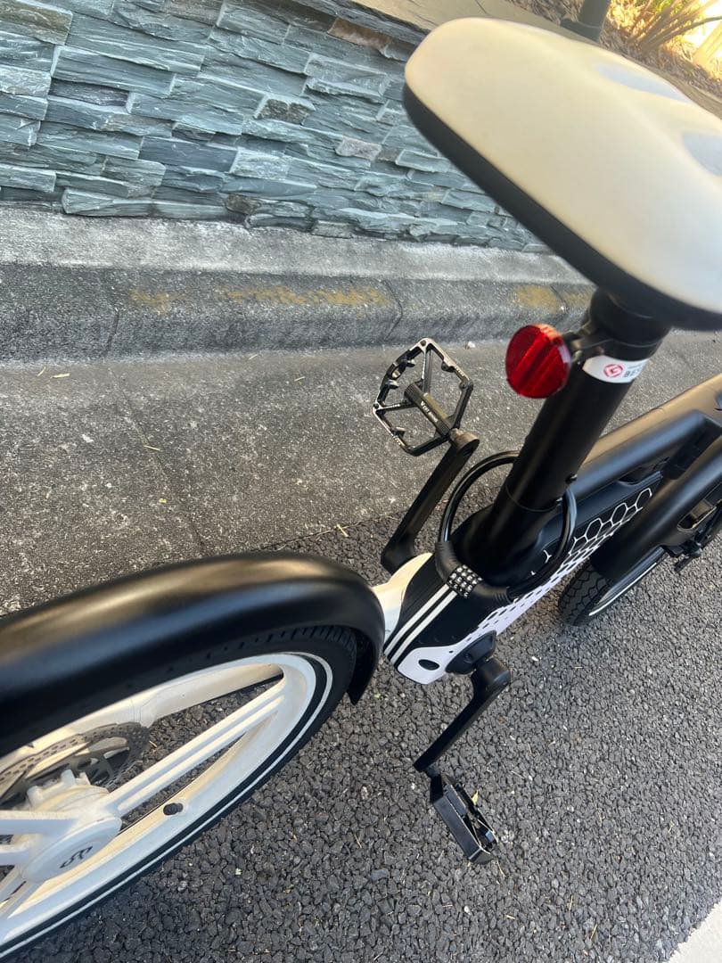 走行167キロ美品HONBIKE 電動アシスト自転車 前カゴ付