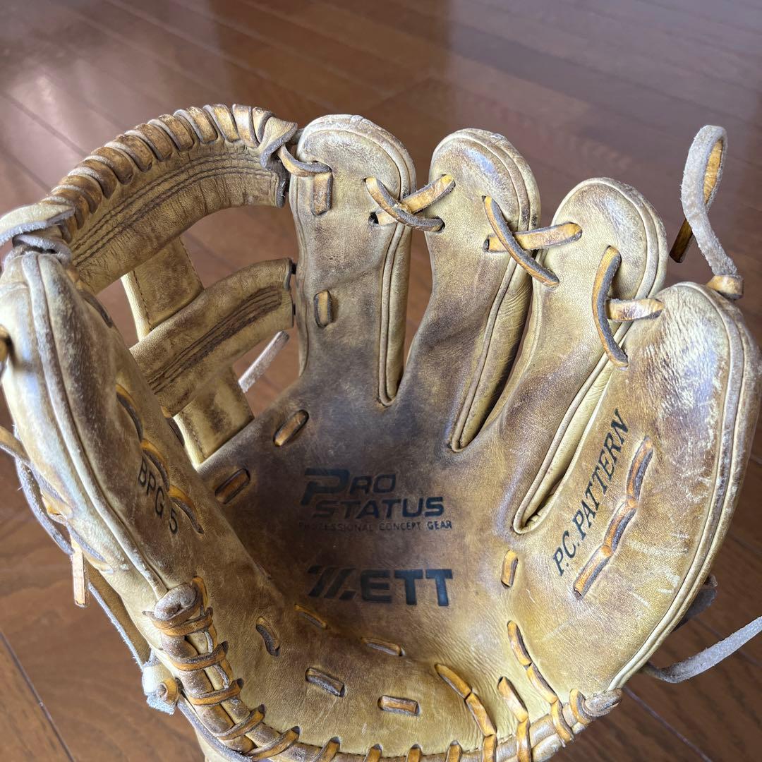 ZETT PROSTATUS 硬式グローブ 日本製 高校野球対応