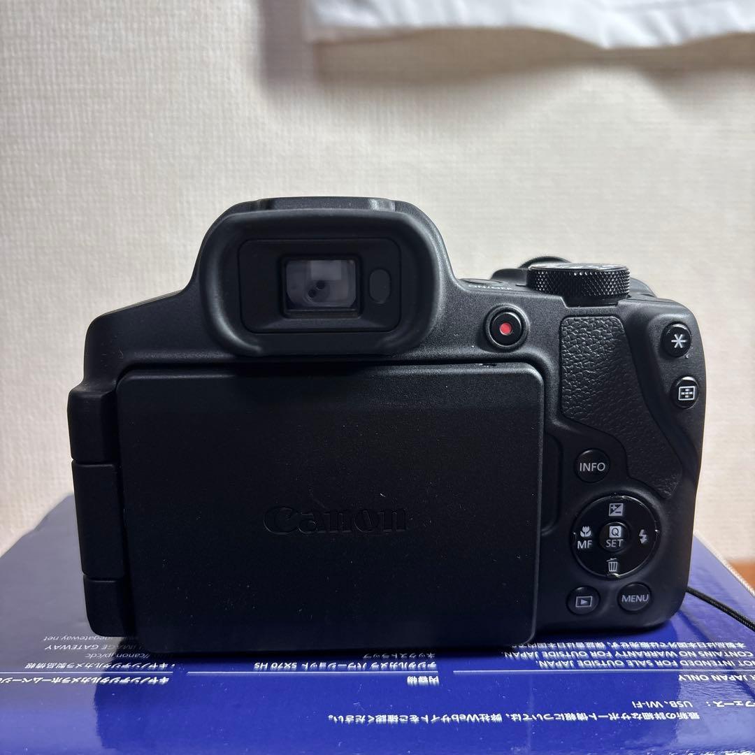 CANON POWERSHOT SX70 HS 4K 65倍ズームコンデジ