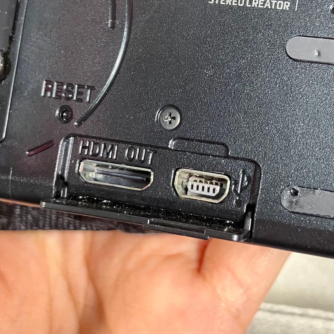 【箱付】SONY ビデオカメラ ハンディカム HDR-CX170 レッド