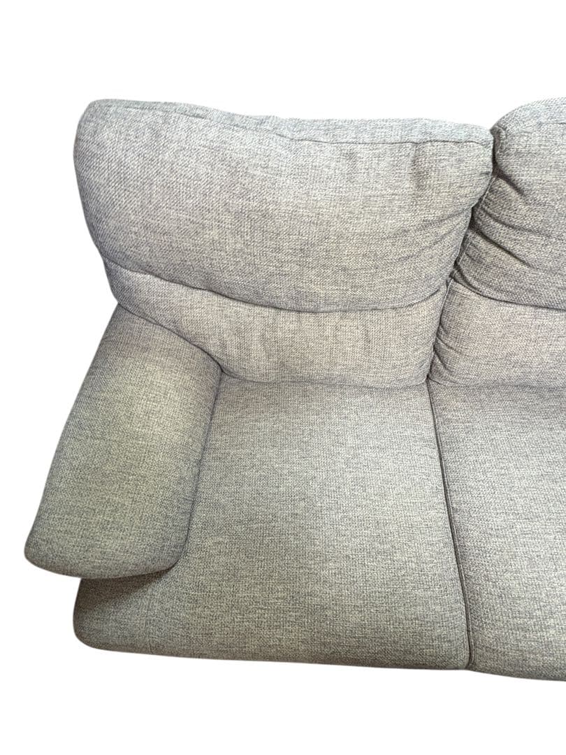 ニトリ グレー 2人掛けソファ