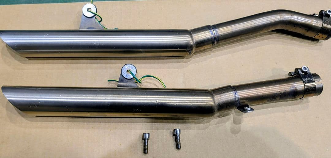 K*R様 トライアンフ　スクランブラー900 スリップオン マフラー \"Shot