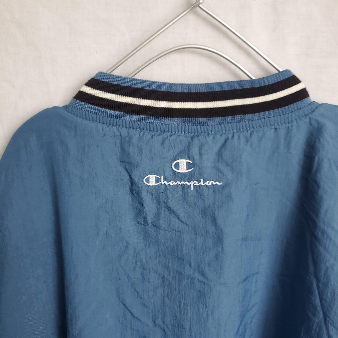 チャンピオン　ウルブズ ナイロン プルオーバージャケット　ビッグロゴ　　NBA