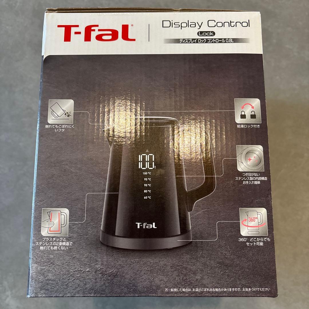 【未使用】T-FAL KO8568JP ディスプレイロックコントロール 0.8L