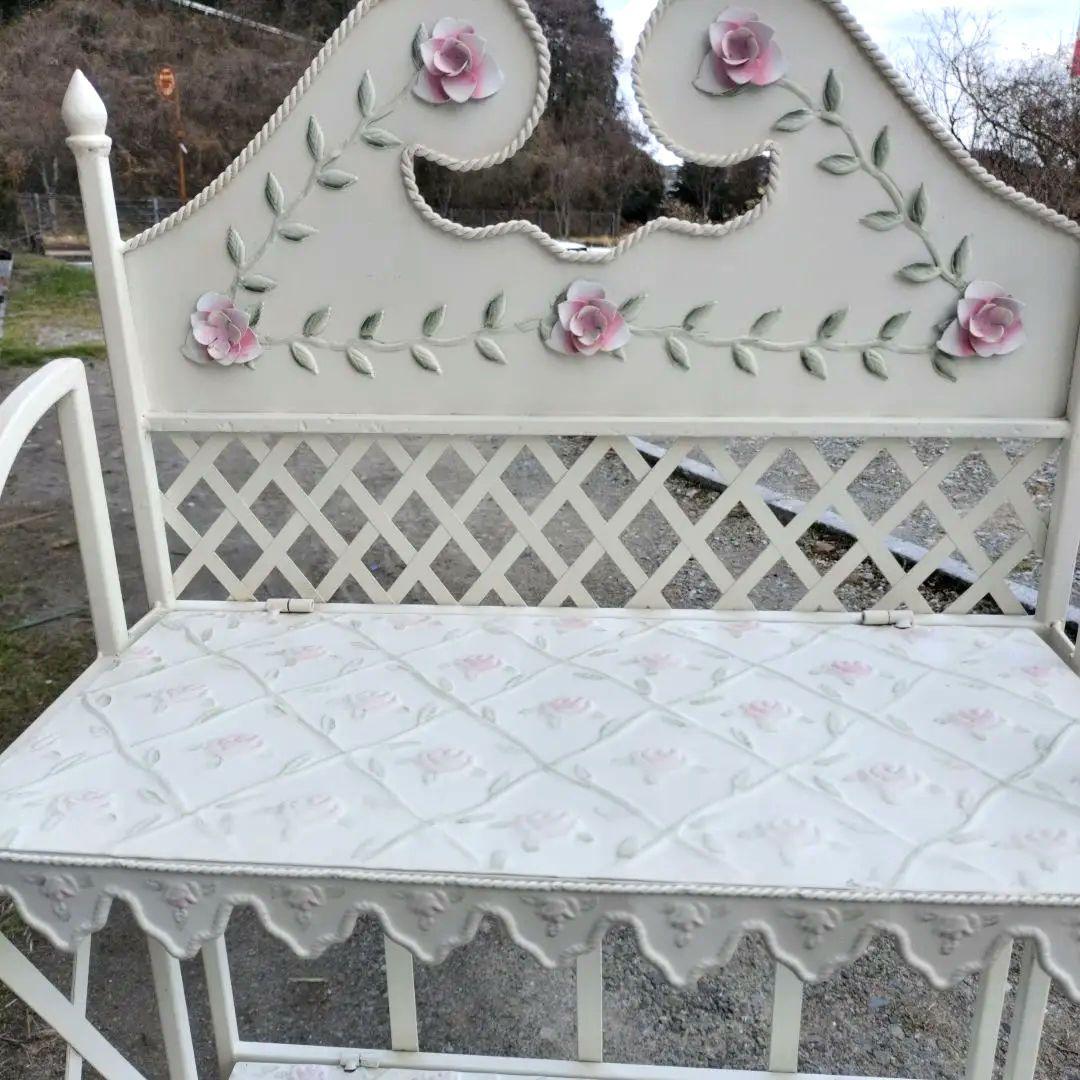 大ママのえぇ子様々　　アイボリー アイアン4段ラック