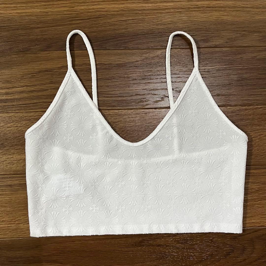 【美品】クロムハーツ　ホースシュー　ロゴ総柄　キャミソール　M