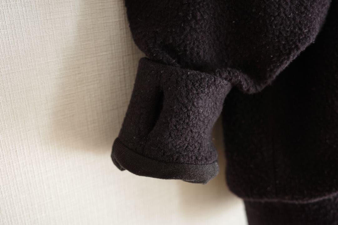 【美品】COMOLI 22AW ウールフリース セットアップ ダークネイビー 1