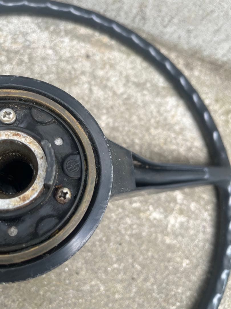 フォルクスワーゲン　旧車　ステアリング　ハンドル