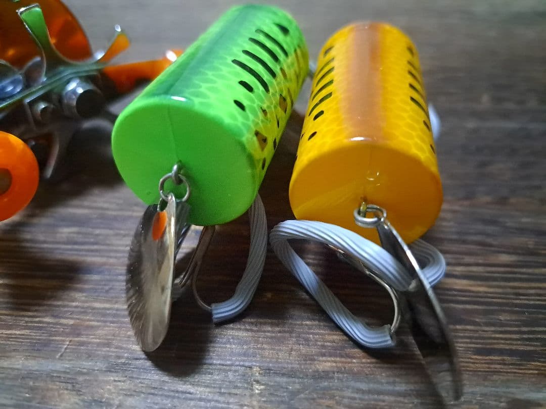 ヘドン　ビッグバド　GR & BRS　2個セット