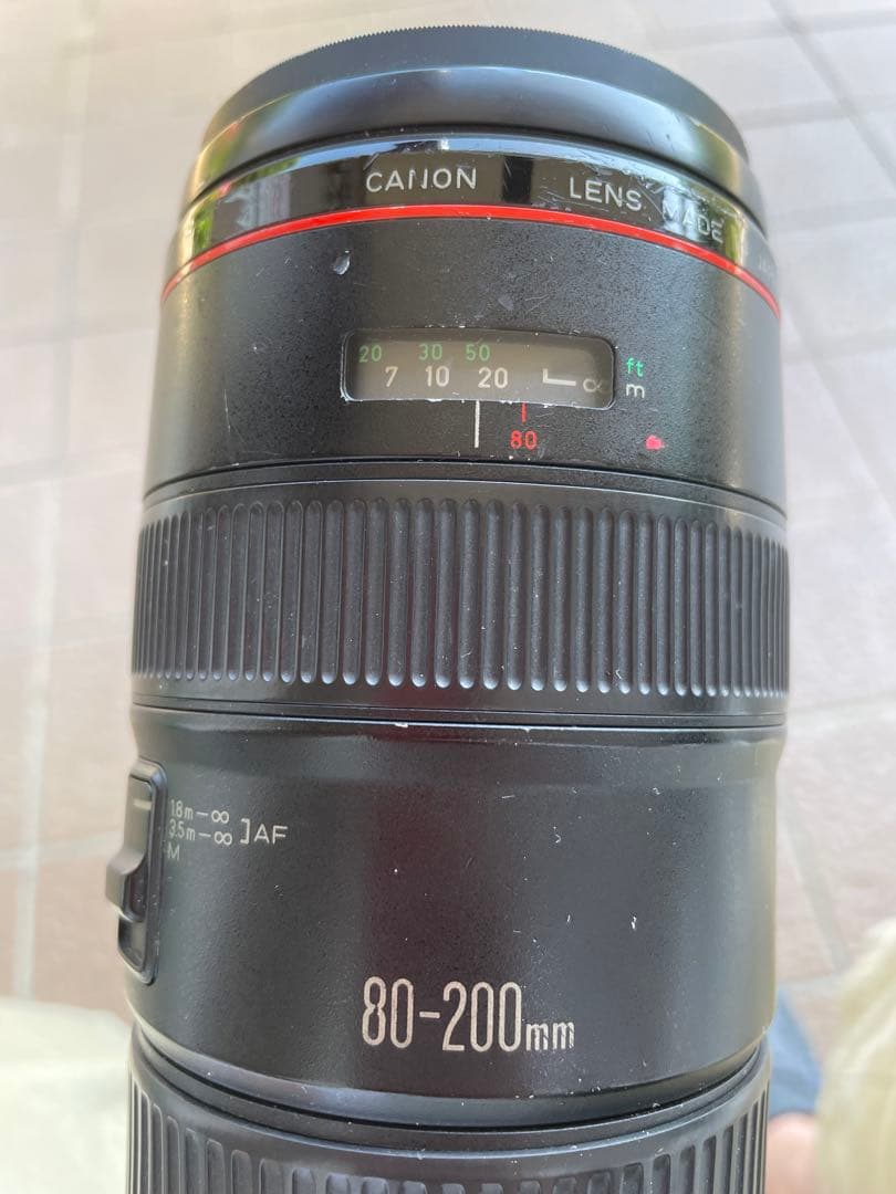 難ありキヤノン Canon EF 80-200 2.8L カビ