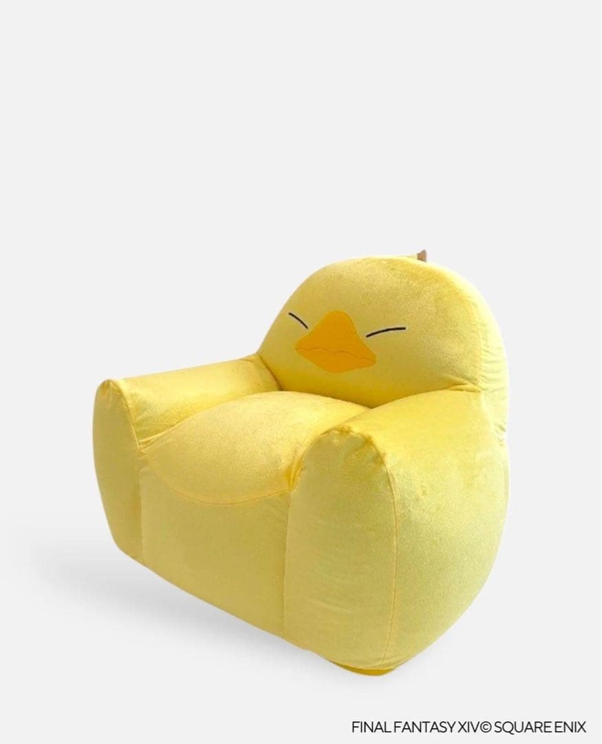 【新品未開封】ファイナルファンタジーXIV×セルタン ビーズソファ＜でぶチョコボ