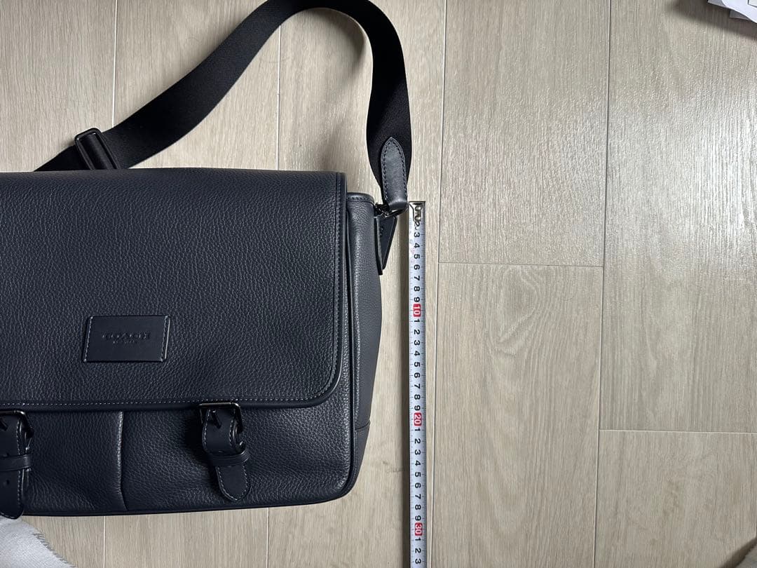coach コーチ　ビジネスバッグ　紺色　ネイビー　美品　格安