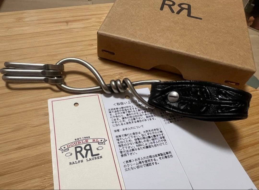 RRL レザーキーホルダー