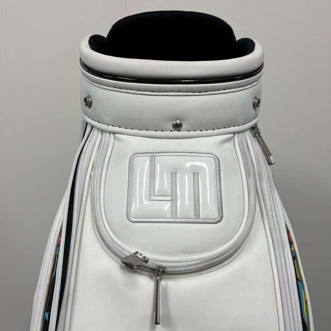 ラウドマウス キャディバッグ シャガデリックホワイト