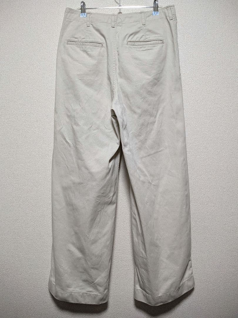 日本製 フレームワーク OVER SIZED CHINO パンツ チノパン