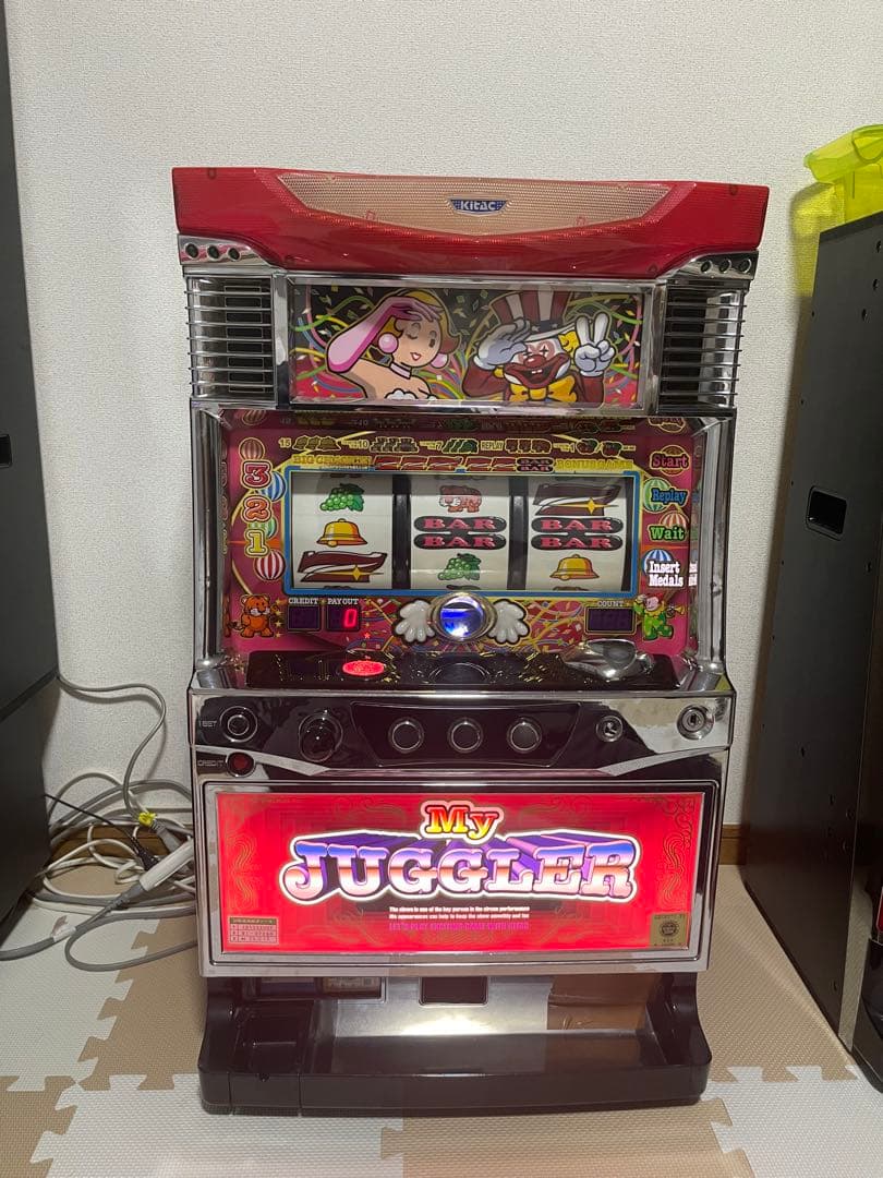 マイジャグラーⅡ KK スロット　実機　500枚〜