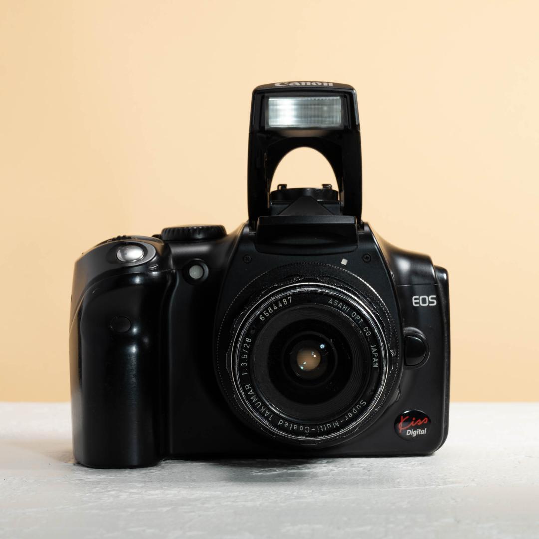スマホ転送OK！Canon EOS kiss Digital レンズキット