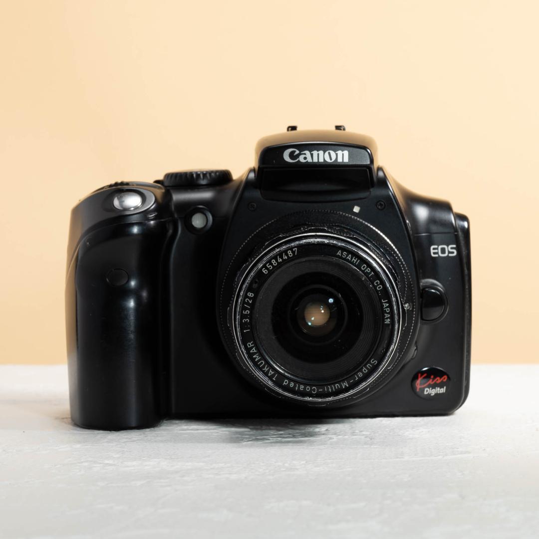 スマホ転送OK！Canon EOS kiss Digital レンズキット