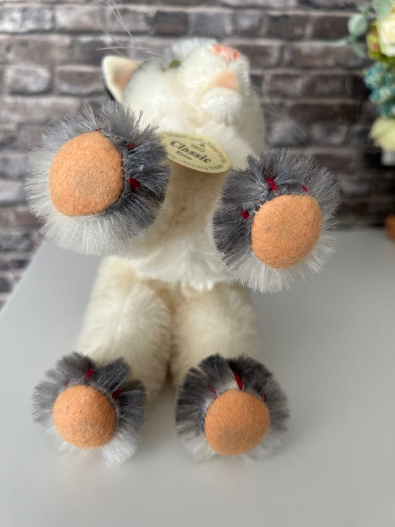 ア*リ様 シュタイフ クラシック キャットsteiff classic katz