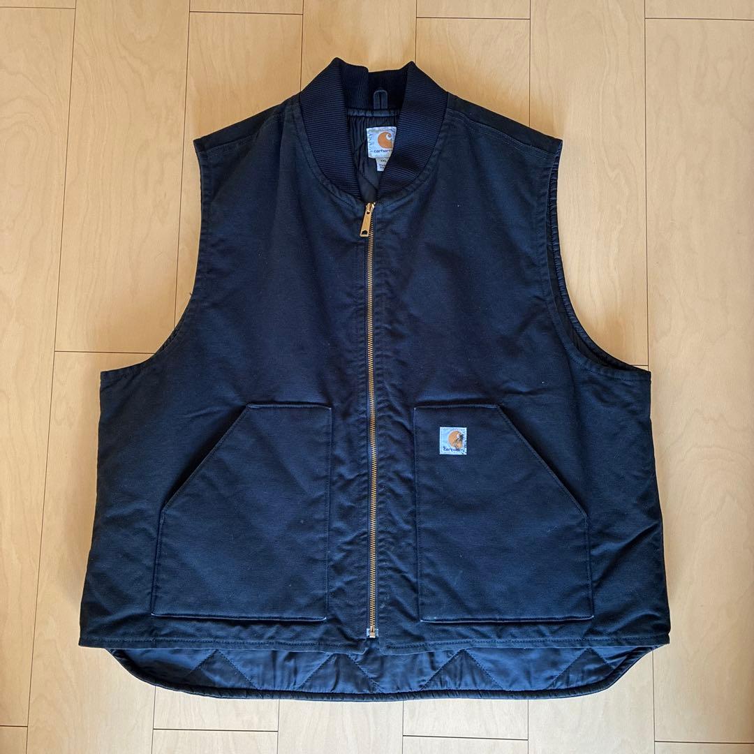 Carhartt ブラック ダックベスト