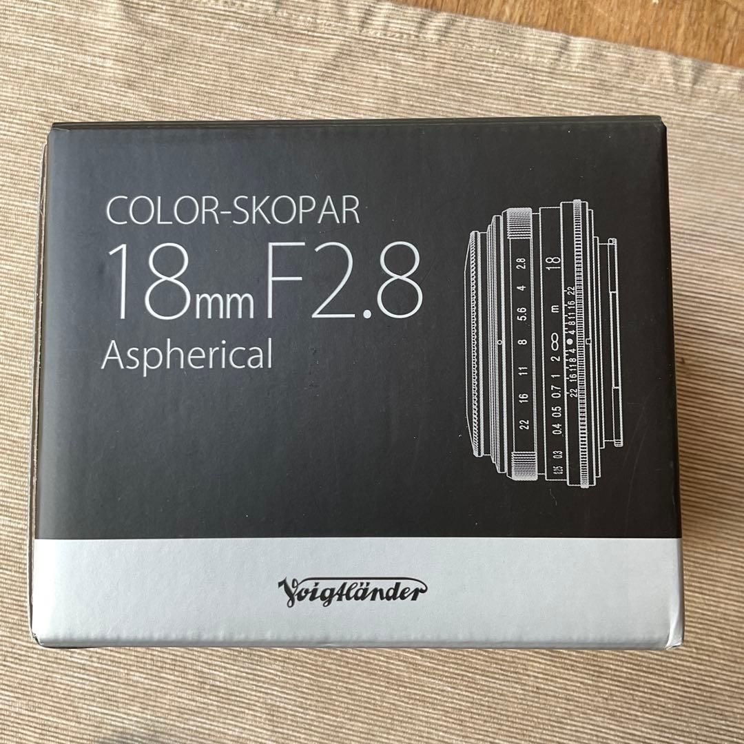 フォクトレンダー　color-skopar 18mm F2.8 アスフェリカル