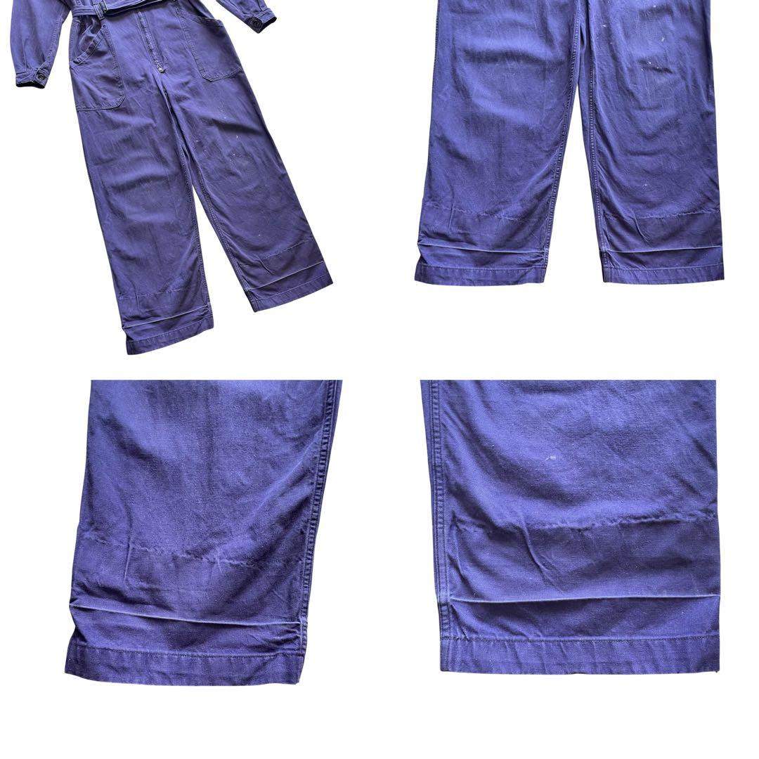 ~60s ヴィンテージ フランス軍 オールインワン つなぎ ミリタリー 古着