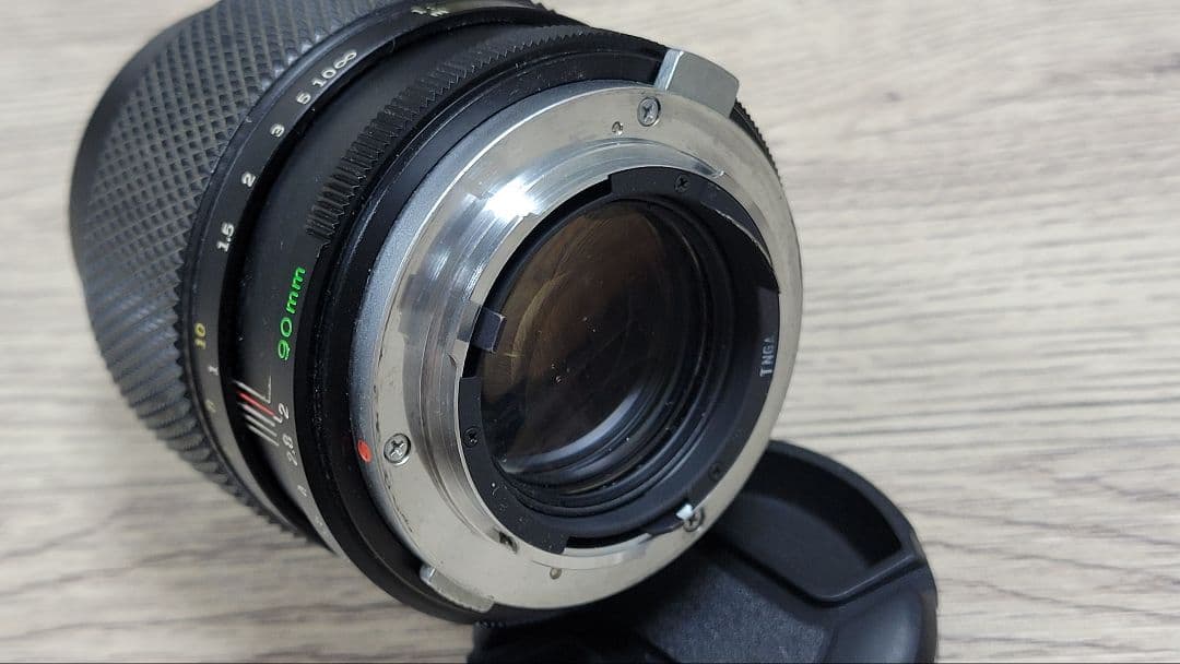 【名玉】OLYMPUS OM 90mmf2.0 マクロ 単焦点レンズ