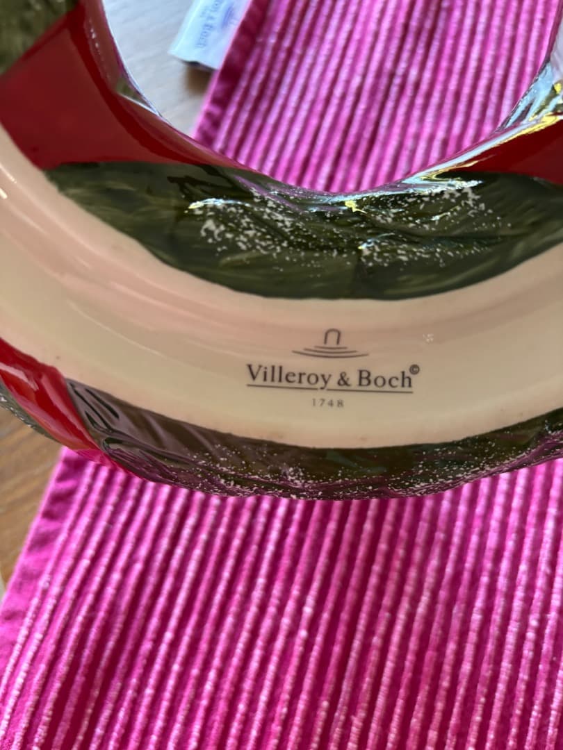Villeroy & Boch リース型キャンドルホルダー 他クリスマスグッズ