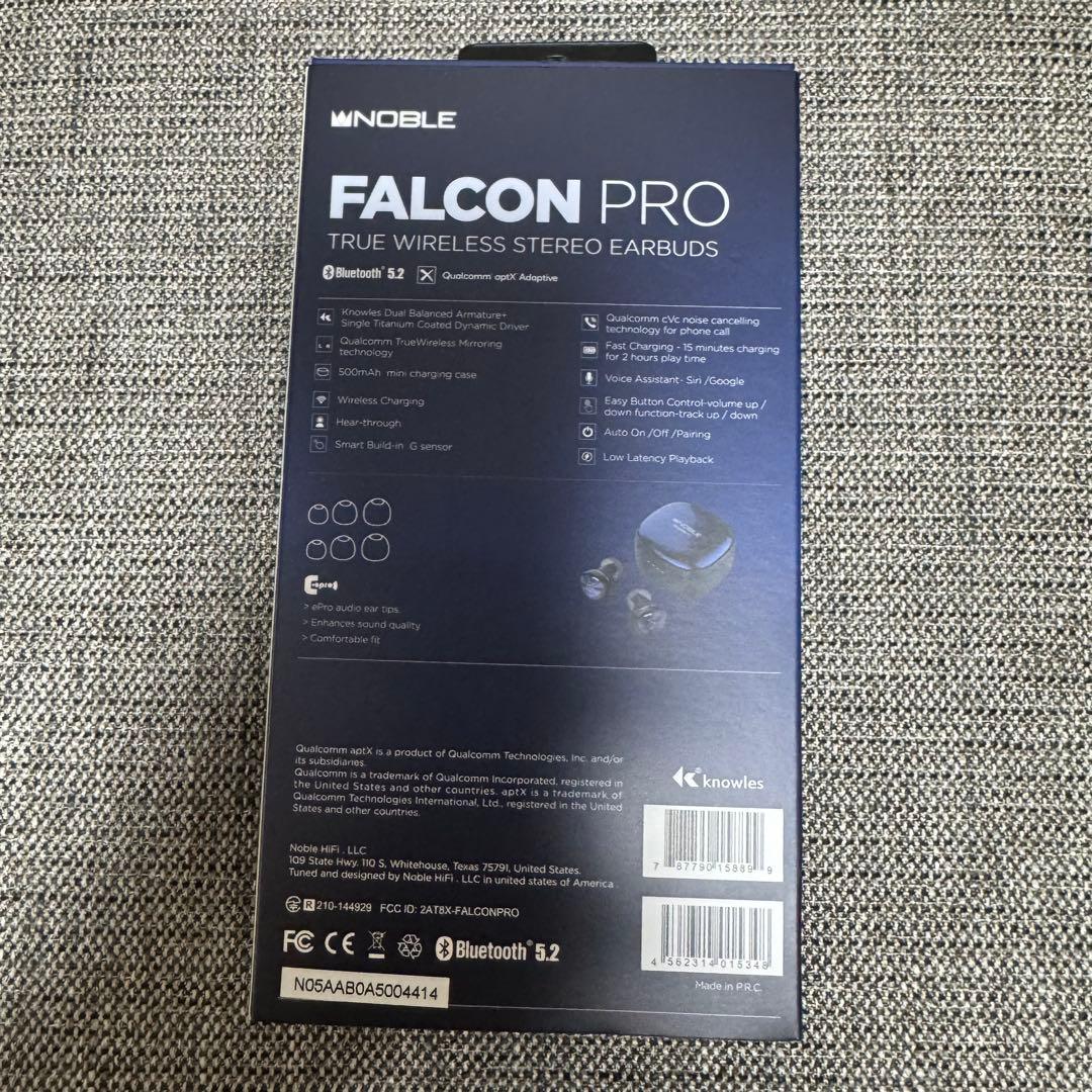 美品　Noble FALCON PRO ワイヤレスイヤホン