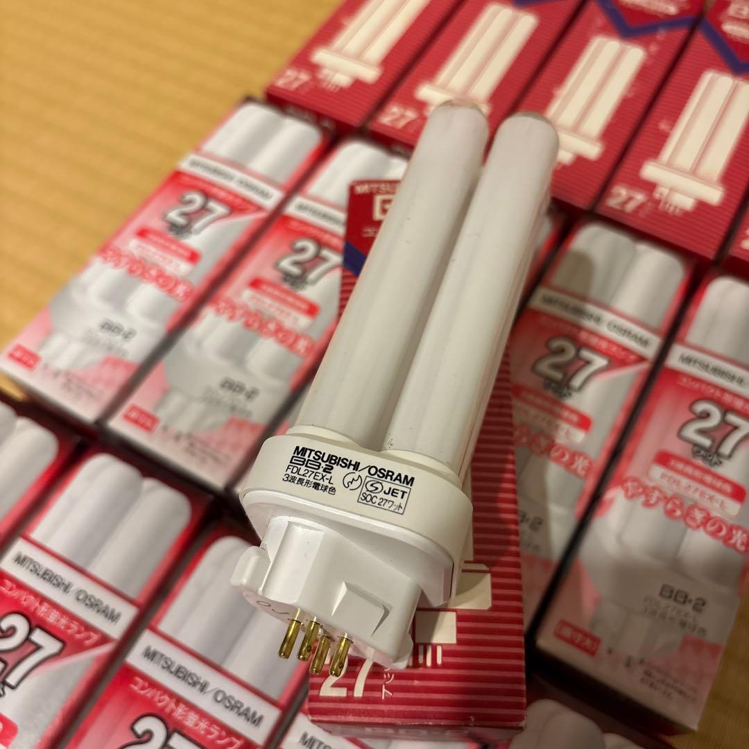 MITSUBISHI-OSRAM BB-2 27W 蛍光灯 17個セット