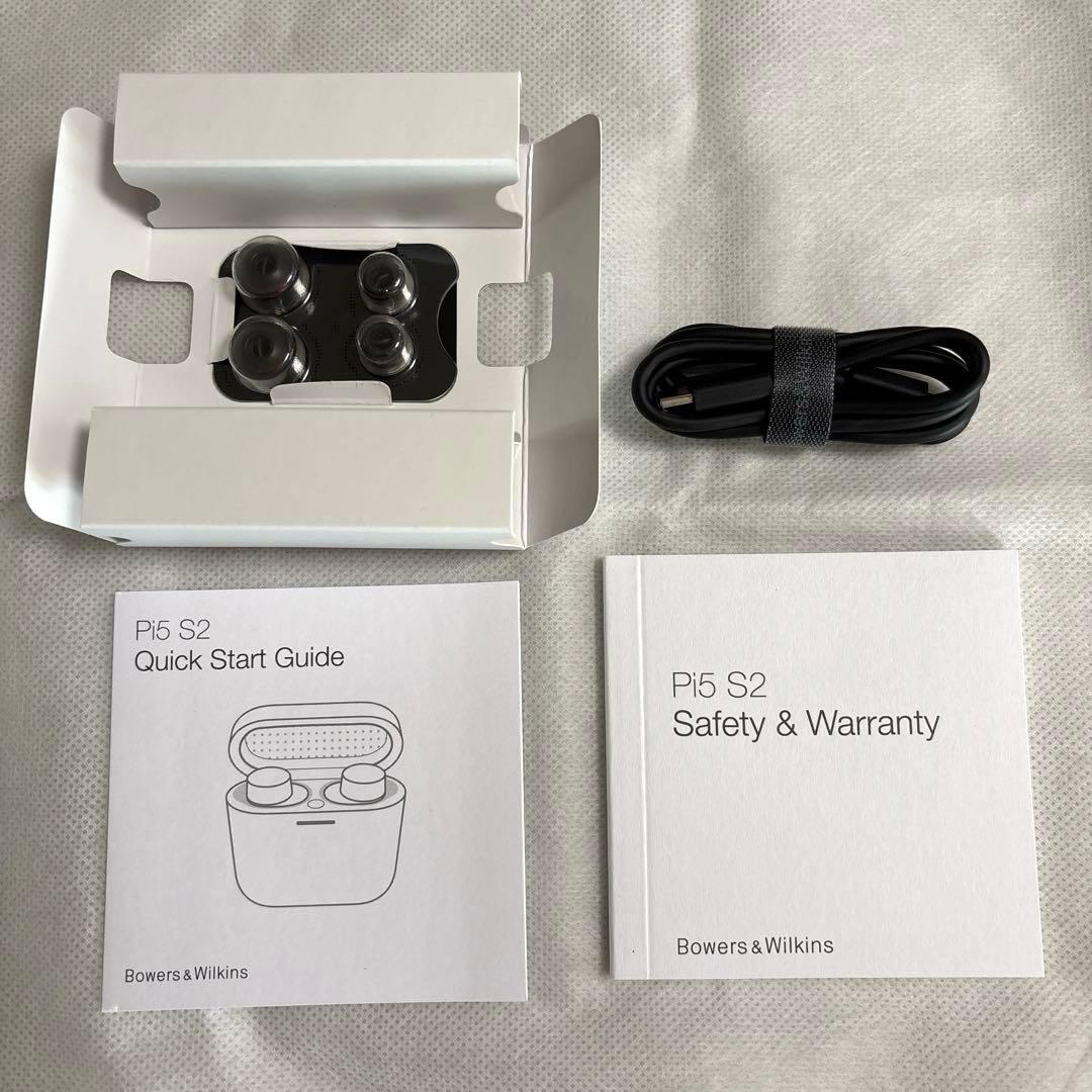 Bowers & Wilkins 完全ワイヤレスイヤホン Pi5 S2