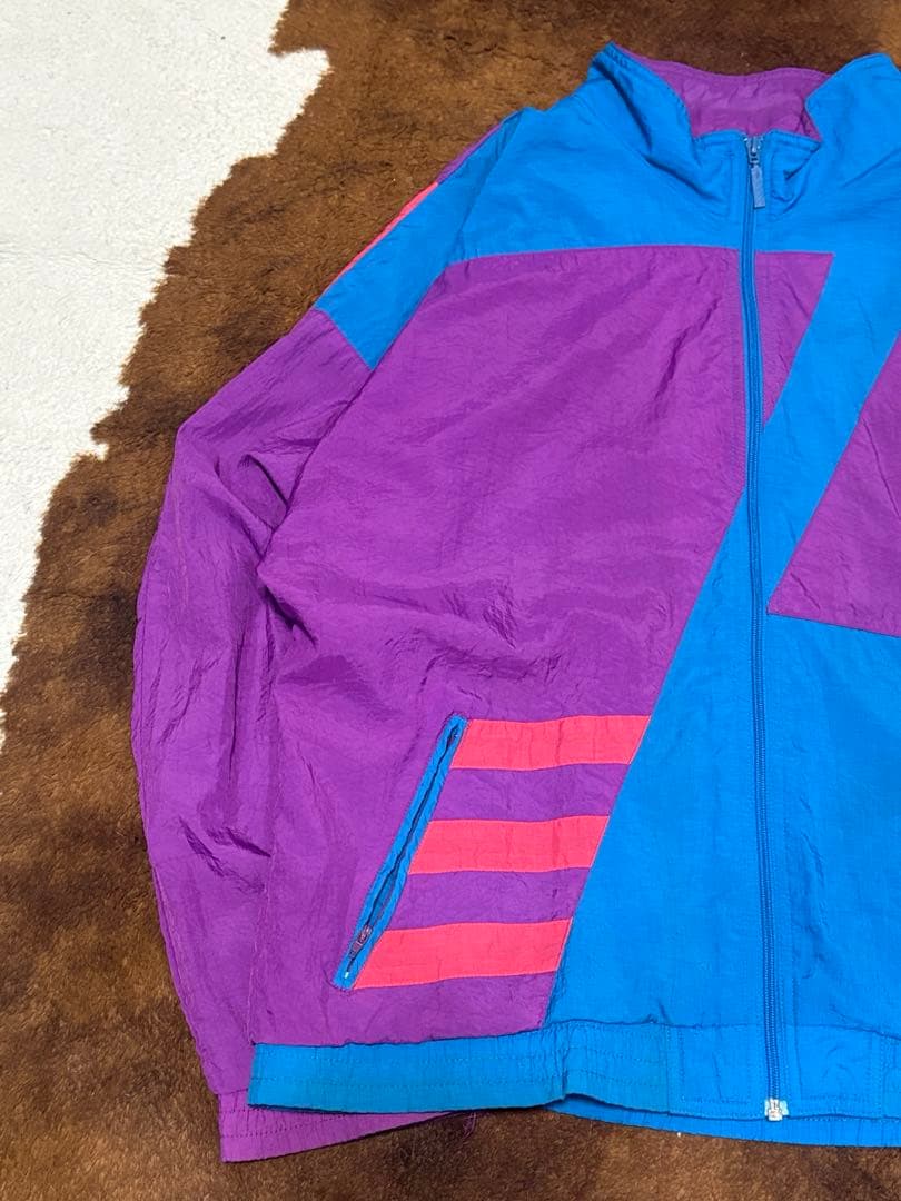 美品 old adidas 銀タグ 80s vintage ナイロンジャケット