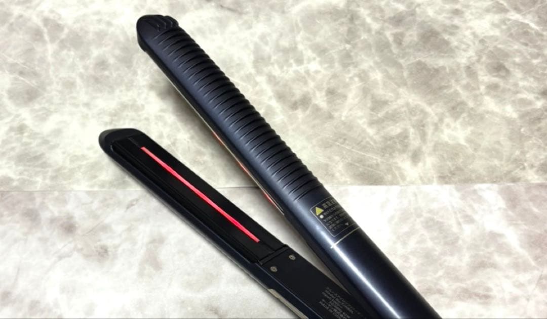 ヤーマン ヘアアイロン ネイビー スムースアイロンフォトイオン YJHB0L