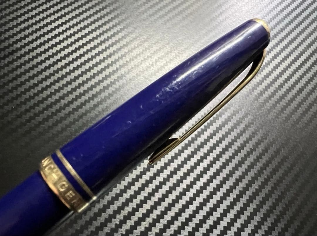 美品 モンブラン ジェネレーション 万年筆 ネイビー M