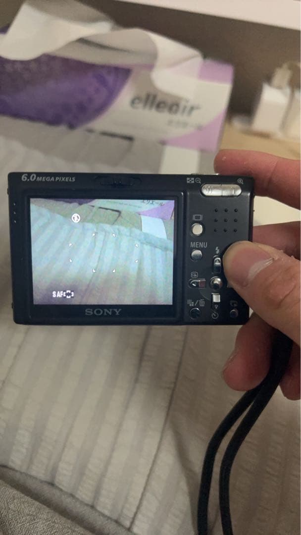 SONY DSC-T9 デジタルカメラ サイバーショット 黒色 完動品 美品