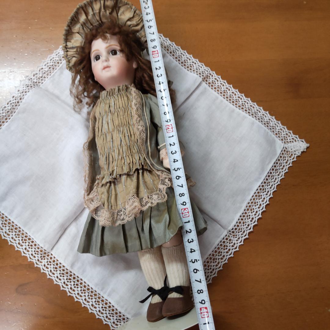 アンティークドール　リプロ　人形　ジュモー　海外作家　ビスクドール