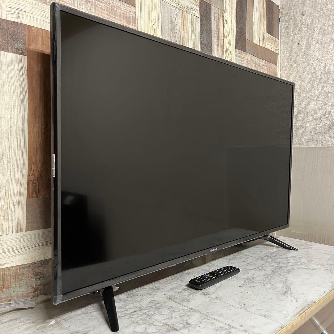 即日受渡❣️全国送料込ハイセンスHisense4k50V型外付HDD裏録画対応
