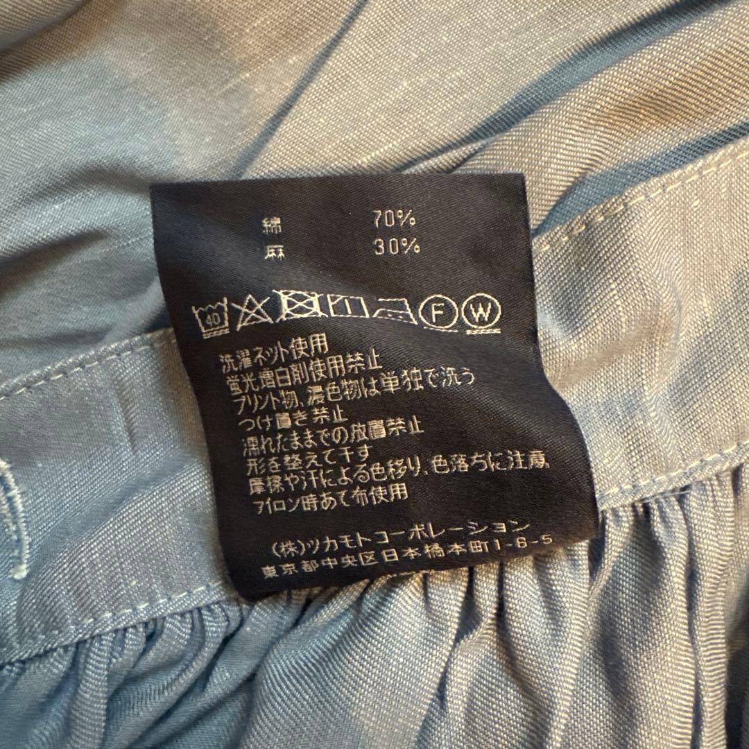 【未使用】ラルフローレン／アディソンシャンブレイエプロン