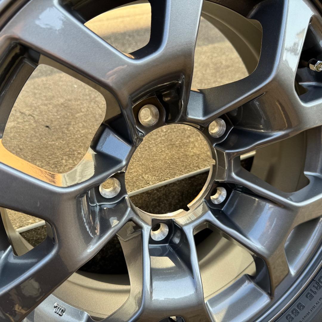 （送料込み）ジムニーシエラ JB74 新車外し ホイール＆タイヤ 2025年製